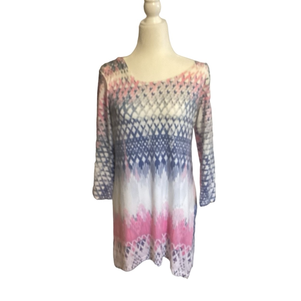 Whimsy Rose Tunic Top in Pastels size Large - Picture 2 of 7